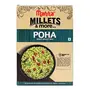 Manna Ready to Eat Millet Poha &Ready to Cook Millet Khichdi Breakfast Combo Pack of 2 ,180g Each, 3 image