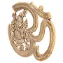 Prince Home Decor & Gifts OM Ganesh Decorative Hanging in Gold Finish for Home Decor for Diwali Corporate Gift Return Gifts, 3 image