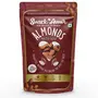SnackAmor | Roasted Salted Pistachios & Roasted Salted Almonds | High Protein and Fiber Rich | Gluten Free | Dry Fruit Super Crunchy and Delicious Healthy Snack Pouch | (Pack of 2x170gm), 2 image