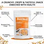 SnackAmor Healthy and Natural Crispy Oats with Tomato Flavor Ready to Eat Mix of Rolled Oats Corn Flakes Rice Crispies Diet Food 100% Vegetarian Product ( 100 Gm Each Pack of 3 ), 7 image