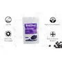 SnackAmor DRIED BLACKCURRANT PACK OF 100 G| High in Anti-Oxidant Non-GMO Natural Dehydrated Whole Blackcurrants Everyday Nutrition Healthy & Tasty | Seedless Black Raisins (Pack of 3), 2 image