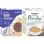 Murginns Instant Porridge Combo (Instant Ragi Porridge300g + Instant Wheat Porridge500g)