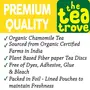 Pure Chamomile Tea Bags Organic - 40 Eco-Friendly Camomile Tea Bag in Resealable pouch - Caffeine Free Camomile tea for sleep and Stress relief tea by The Tea Trove - Steep Hot Or Iced, 3 image