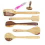 Wooden Skimmer Set Of 5 + Masher + Peeler, 3 image