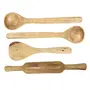 Wooden 3 Ladles & 1 Rolling Pin, 3 image