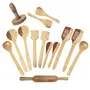 Wooden Kitchen Tools Set Of 14, 2 image