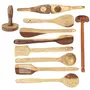 Wooden Ladle Set of 10 Pieces, 3 image