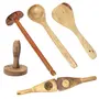 Wooden Ladle Set Of 5 Pieces, 3 image