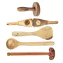 Wooden Ladle Set Of 5 Pieces, 4 image