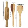 Wooden Spoon Set Of 7 Pcs/ Wooden Spatula, Ladle & Kitchen Tools Set, 12 image