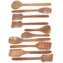 Wooden Spoon Set Of 10 Pieces, 3 image