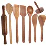 Wooden Cutlery Set Of 8, 2 image