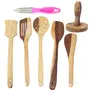 Wooden Kitchen Tool Set Of 7, 2 image