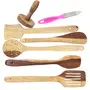 Wooden Kitchen Tool Set Of 7, 3 image