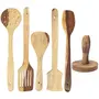 Wooden Kitchen Tool Set Of 6, 2 image