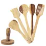 Wooden Kitchen Tool Set Of 6, 3 image