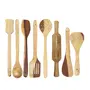 Wooden Spoon Set Of 8 Pcs/ Wooden Spatula, Ladle & Kitchen Tools Set, 2 image