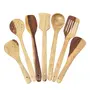 Wooden Spoon Set Of 8 Pcs/ Wooden Spatula, Ladle & Kitchen Tools Set, 3 image