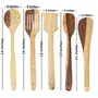 Wooden Spoon Set Of 8 Pcs/ Wooden Spatula, Ladle & Kitchen Tools Set, 4 image