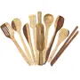 Wooden Spoon Set Of 11 Pcs/ Wooden Spatula, Ladle & Kitchen Tools Set, 2 image