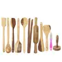 Wooden Spoon Set Of 11 Pcs/ Wooden Spatula, Ladle & Kitchen Tools Set, 3 image