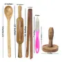 Wooden Spoon Set Of 11 Pcs/ Wooden Spatula, Ladle & Kitchen Tools Set, 7 image
