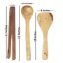 Wooden Ladles And Chimta, 7 image