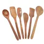 Brown Wooden Spoon - Set Of 6