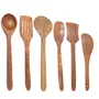 Brown Wooden Spoon - Set Of 6, 2 image