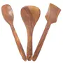 Wooden Cooking Spoon (Pack Of 3), 2 image