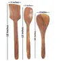 Wooden Cooking Spoon (Pack Of 3), 4 image