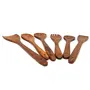 Premium Wooden Spoons for Cooking, Nonstick Wood Kitchen Utensil Cooking Spoons, Natural Sheesham Wood Kitchen Utensils Set (6 Pcs), 3 image