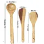 Spoon Set Of 12 Pcs/ Wooden Spatula, Ladle & Kitchen Tool Set, 5 image
