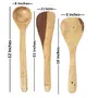 Wooden Spoon Set Of 7 Pcs/Wooden Spatula & Ladle Set, 11 image