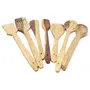 Wooden Spoon Set Of 7 Pcs/Wooden Spatula & Ladle Set, 2 image