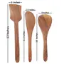 Handmade Wooden Serving And Cooking Spoon Kitchen Utensil Set Of 9, 11 image