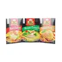 Real Thai Combo of Curry Packet Red Curry + Green Curry + Yellow Curry Paste 1 Each 50g ( Pack of 1 )
