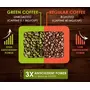 Greenbrrew Flavors (Instant Green Coffee Beverage) - Natural, Lemon & Strong - 6 Sachets Each, 3 image