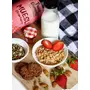 Strawberry Muesli - Mix Of Wholegrain Oats,Strawberries, Nuts and Raisins - Healthy Breakfast Snacks 400 gm(14.10 OZ), 3 image