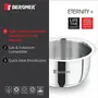 Bergner Eternity Stainless Steel Tope with Induction Compatible (5.25 Liter Silver), 5 image