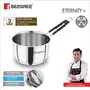 BERGNER Eternity Stainless Steel Saucepan with Induction Compatible 14cm 1.2 Liter Silver, 3 image