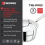 BERGNER Tripro Triply Stainless Steel Saucepan / Milk Pan with Stainless Steel Lid 16 cm 1.75 Litre Induction Base Silver, 5 image