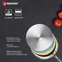 Bergner Argent Triply Stainless Steel Frypan 24 cm Induction Base Silver, 7 image