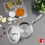 BERGNER Tripro Triply Stainless Steel Saucepan / Milk Pan with Stainless Steel Lid 16 cm 1.75 Litre Induction Base Silver, 8 image