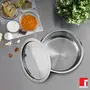 BERGNER Tripro Triply Stainless Steel Tope/Patila with Stainless Steel Lid 14 cm 1.2 Litre Induction Base Silver, 9 image