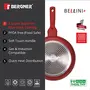 Bergner Bellini Plus 5 Layer Marble Non Stick Frypan 20 cm Induction Base Soft Touch Handle Food Safe (PFOA Free) Thickness 3.2mm 1 Year Warranty Red, 6 image
