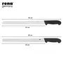 Rena Germany - Bread Knife - Serrated Bread Knife - Bread Slicer - Stainless Steel - Shawarma Knife - 340 mm, 6 image