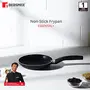Bergner Essential Plus 5 Layer Marble Non Stick Frypan 24 cm Induction Base Food Safe (PFOA Free) Thickness 2.8mm 1 Year Warranty Black, 2 image