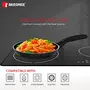 Bergner Essential Plus 5 Layer Marble Non Stick Frypan 24 cm Induction Base Food Safe (PFOA Free) Thickness 2.8mm 1 Year Warranty Black, 4 image