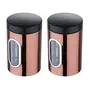 Bergner Tidy Home Stainless Steel 2 pcs Canister Set., 2 image